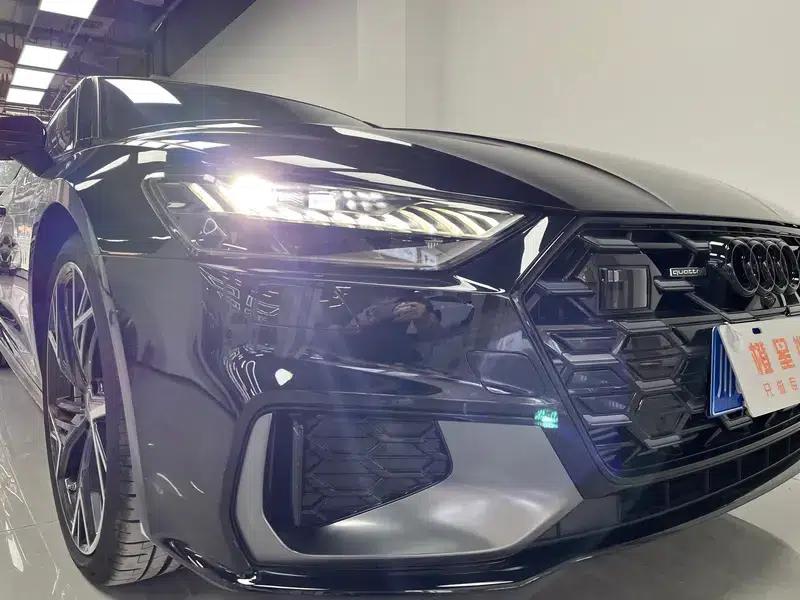 Audi A7L 2024 45 TFSI quattro S-line Black Knight Edition — миниатюра 3