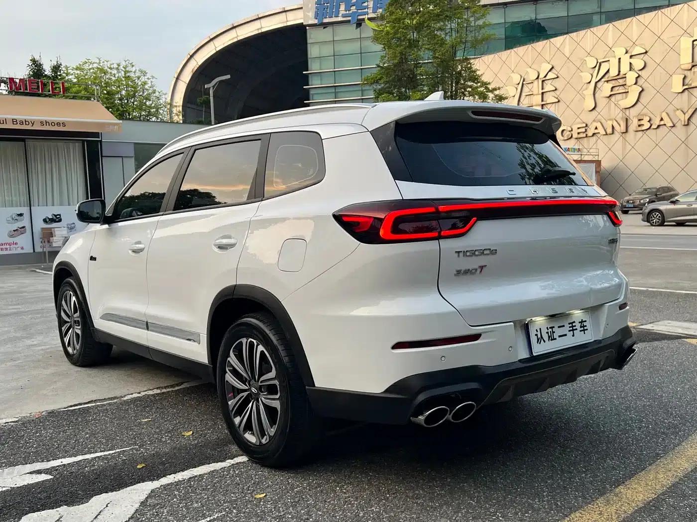 Chery Tiggo 8 2021 Kunpeng Edition 390TGDI Automatic Wind Chaser Edition — миниатюра 23