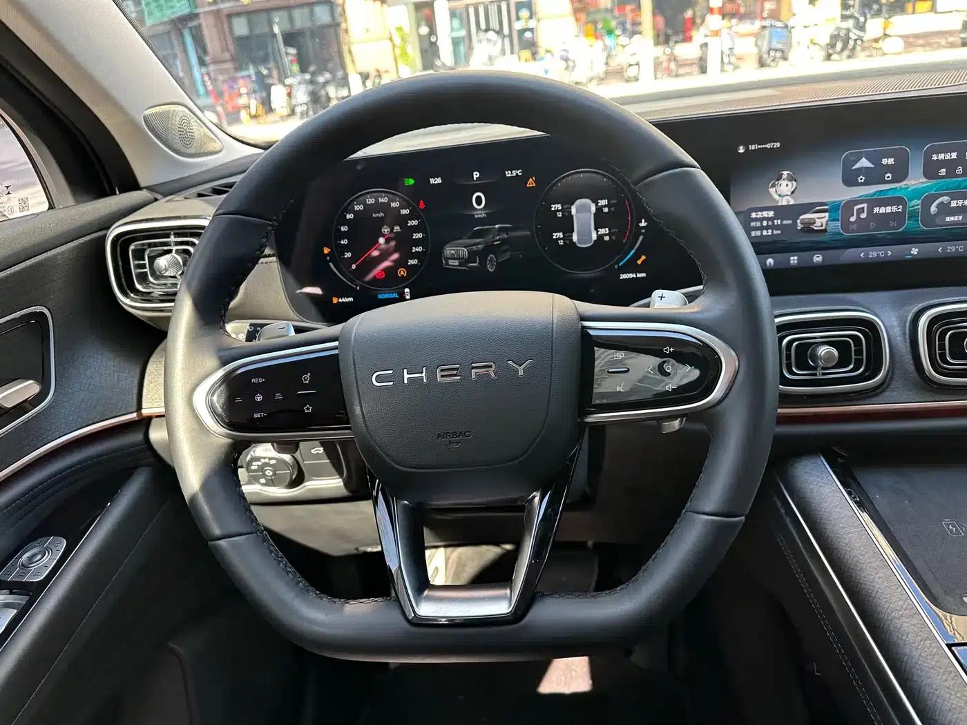 Chery Tiggo 9 2023 2.0T Dual-Clutch Two-Wheel Drive Luxury Edition 7-Seater — миниатюра 9