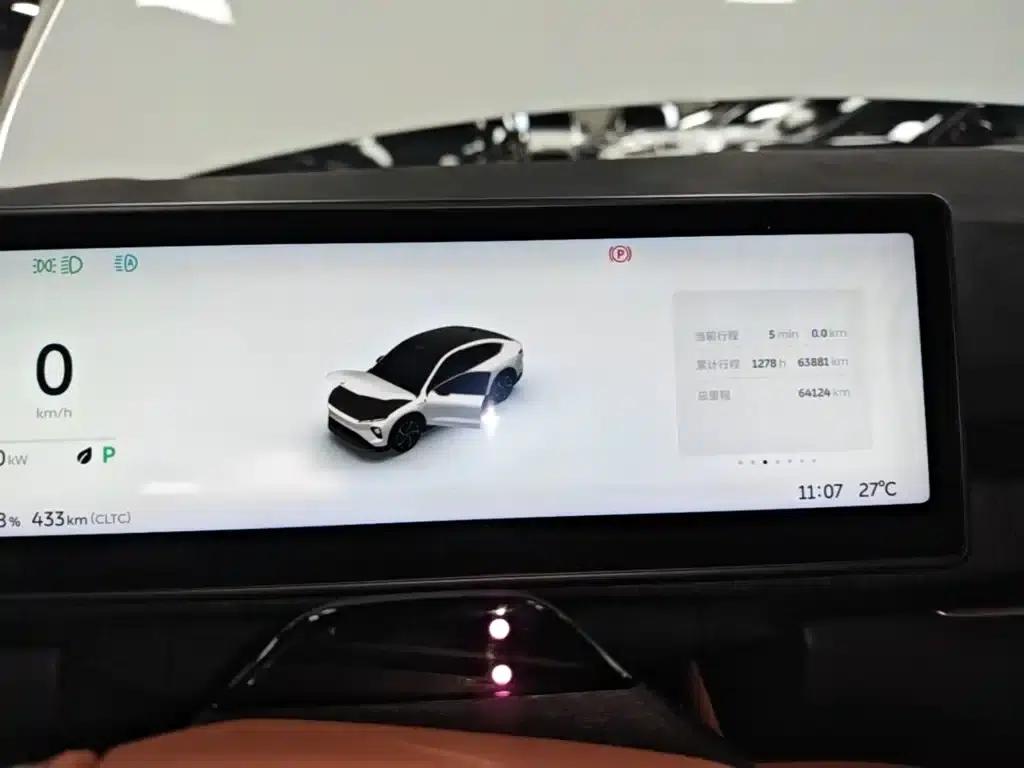 NIO EC7 2023 model 75kWh — миниатюра 12