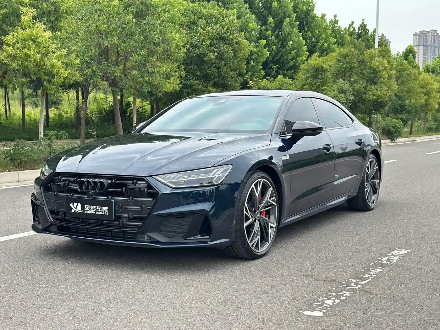 Audi A7L 2022 55 TFSI quattro S-line edition one (first edition) — миниатюра 1