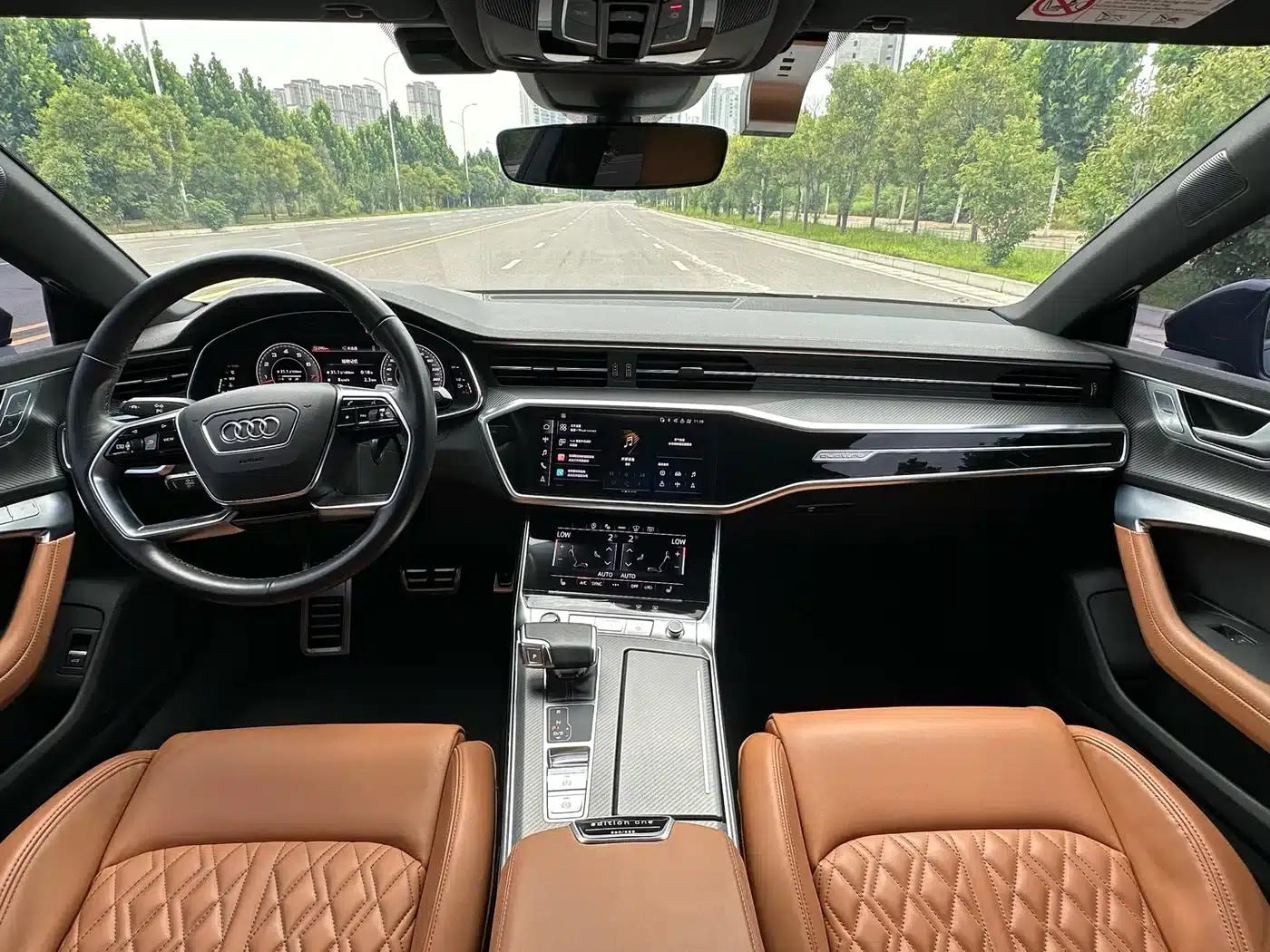 Audi A7L 2022 55 TFSI quattro S-line edition one (first edition) — миниатюра 12