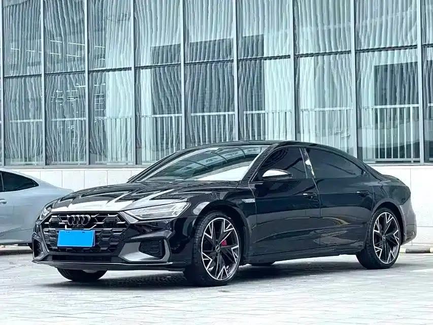 Audi A7L 2024 55 TFSI quattro S-line Black Knight Edition — миниатюра 1