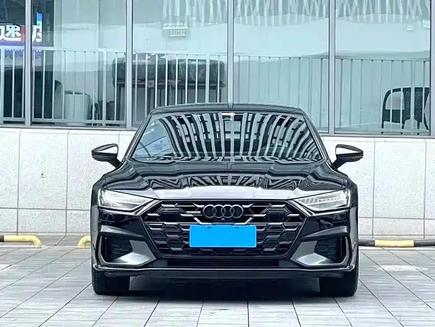 Audi A7L 2024 55 TFSI quattro S-line Black Knight Edition — миниатюра 2