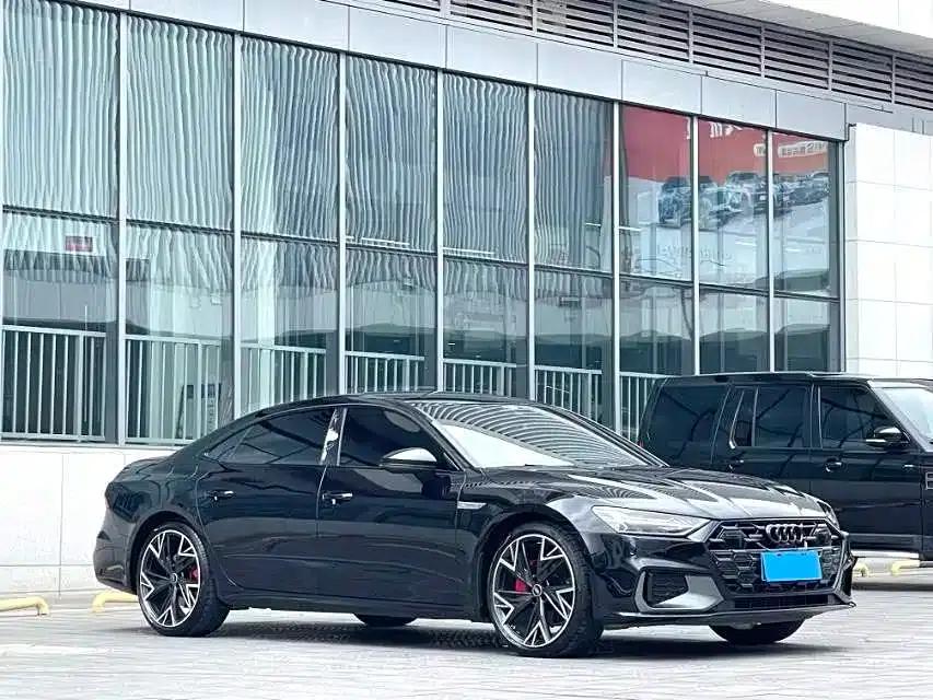 Audi A7L 2024 55 TFSI quattro S-line Black Knight Edition — миниатюра 3