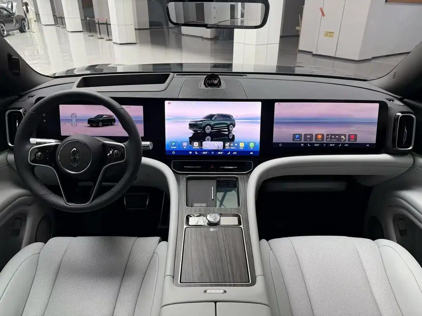 Wenjie M9 2025 Extended Range Max Edition 52kWh 5-Seat Version (192-line LiDAR) — миниатюра 7