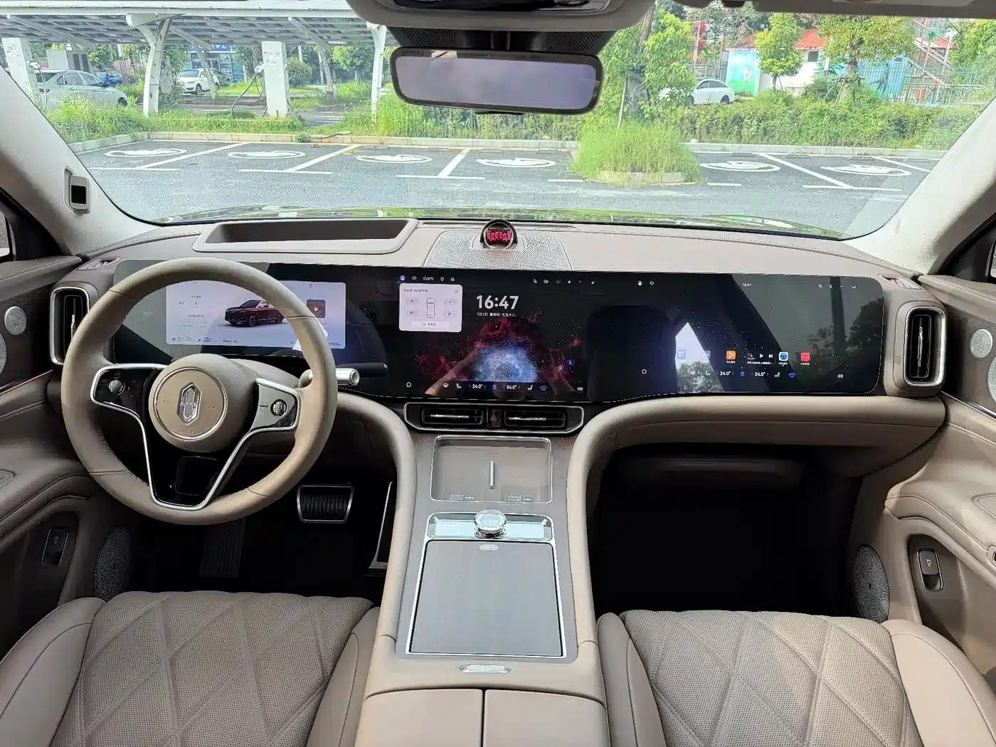 Wenjie M9 2025 Ultra Extended Range Edition 52kWh 6-Seat Version (192-line LiDAR) — миниатюра 20