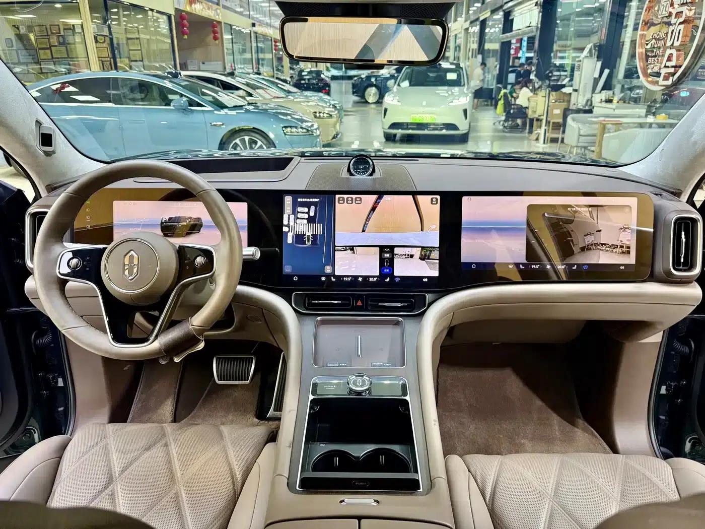 Wenjie M9 2025 Pure Electric Max Edition 100kWh 6-Seater Version (192-line LiDAR) — миниатюра 7