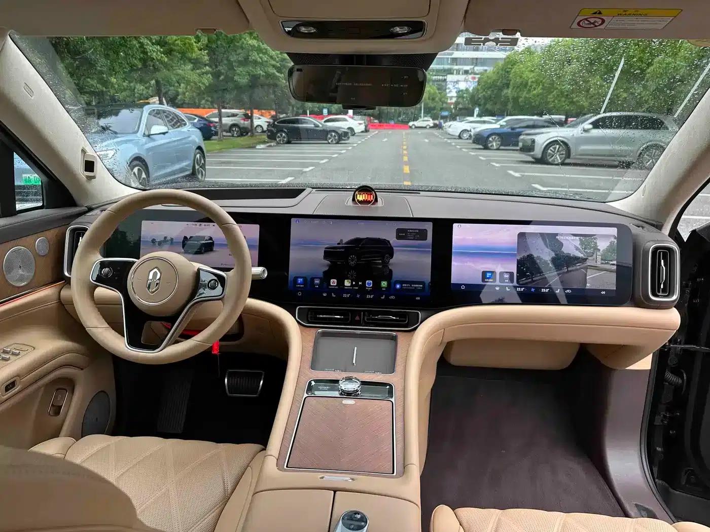 Wenjie M9 2025 Extended Range Max Edition (52kWh, 6-seater, 192-line LiDAR) — миниатюра 3