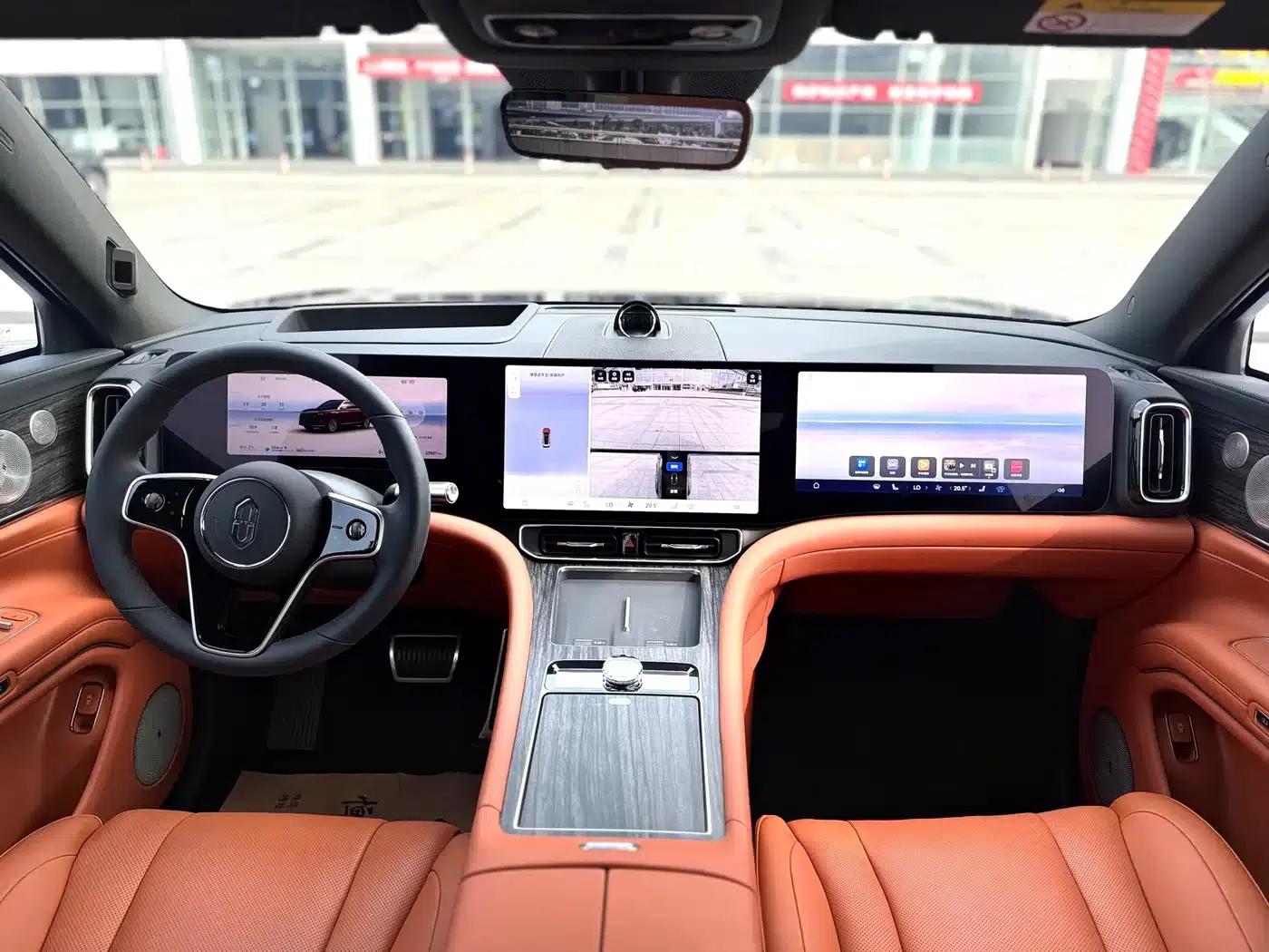 Wenjie M9 2025 Ultra Extended Range Edition (52kWh, 6-seater, 192-line LiDAR) — миниатюра 9