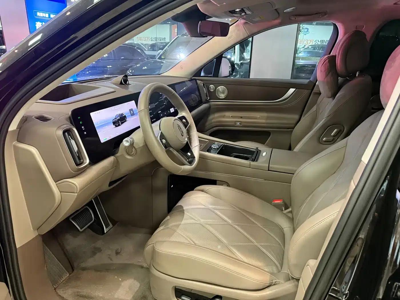 Wenjie M9 2025 Extended Range Max Edition 52kWh 6-Seat Version (192-line LiDAR) — миниатюра 5
