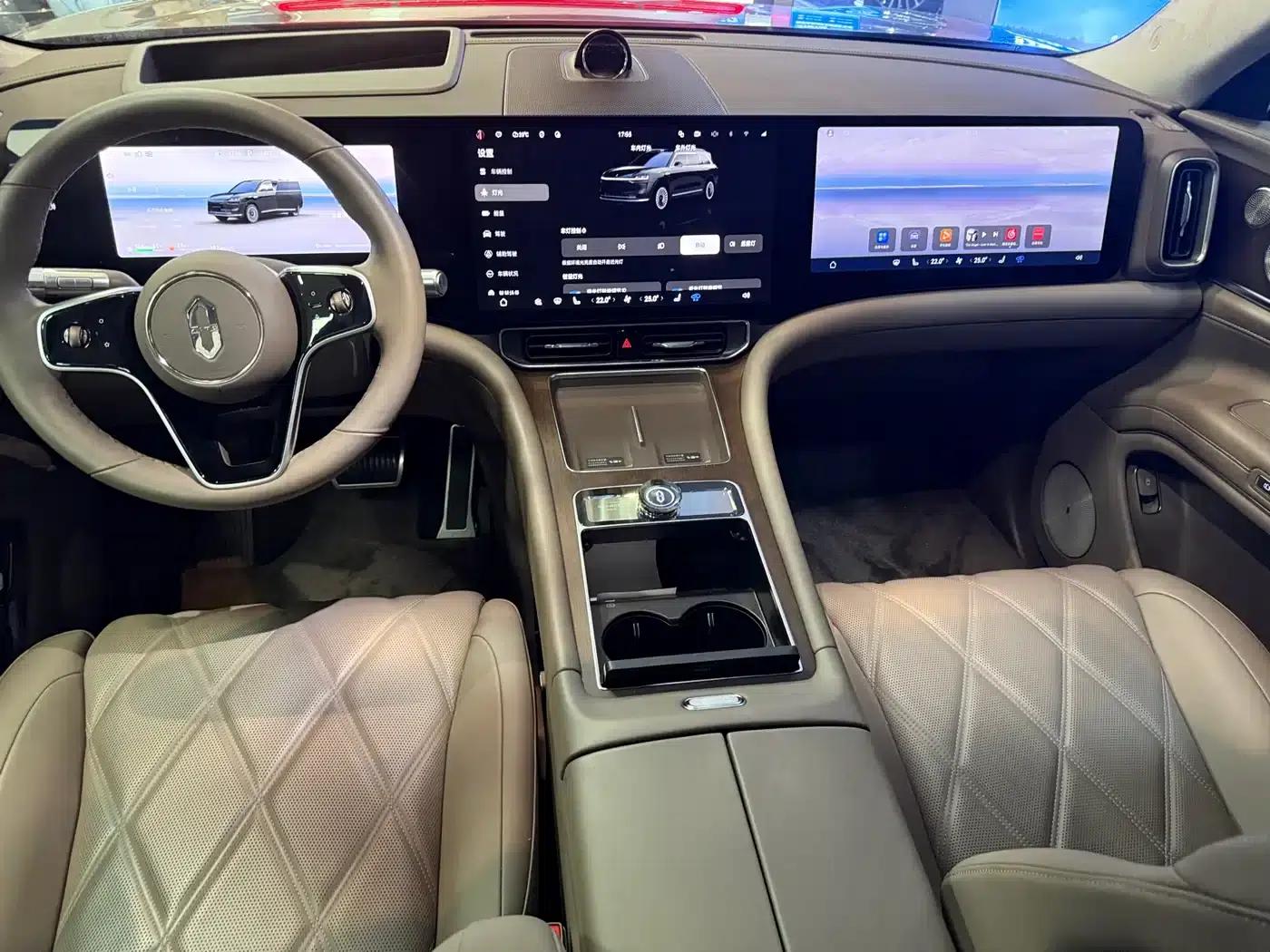 Wenjie M9 2025 Extended Range Max Edition 52kWh 6-Seat Version (192-line LiDAR) — миниатюра 8