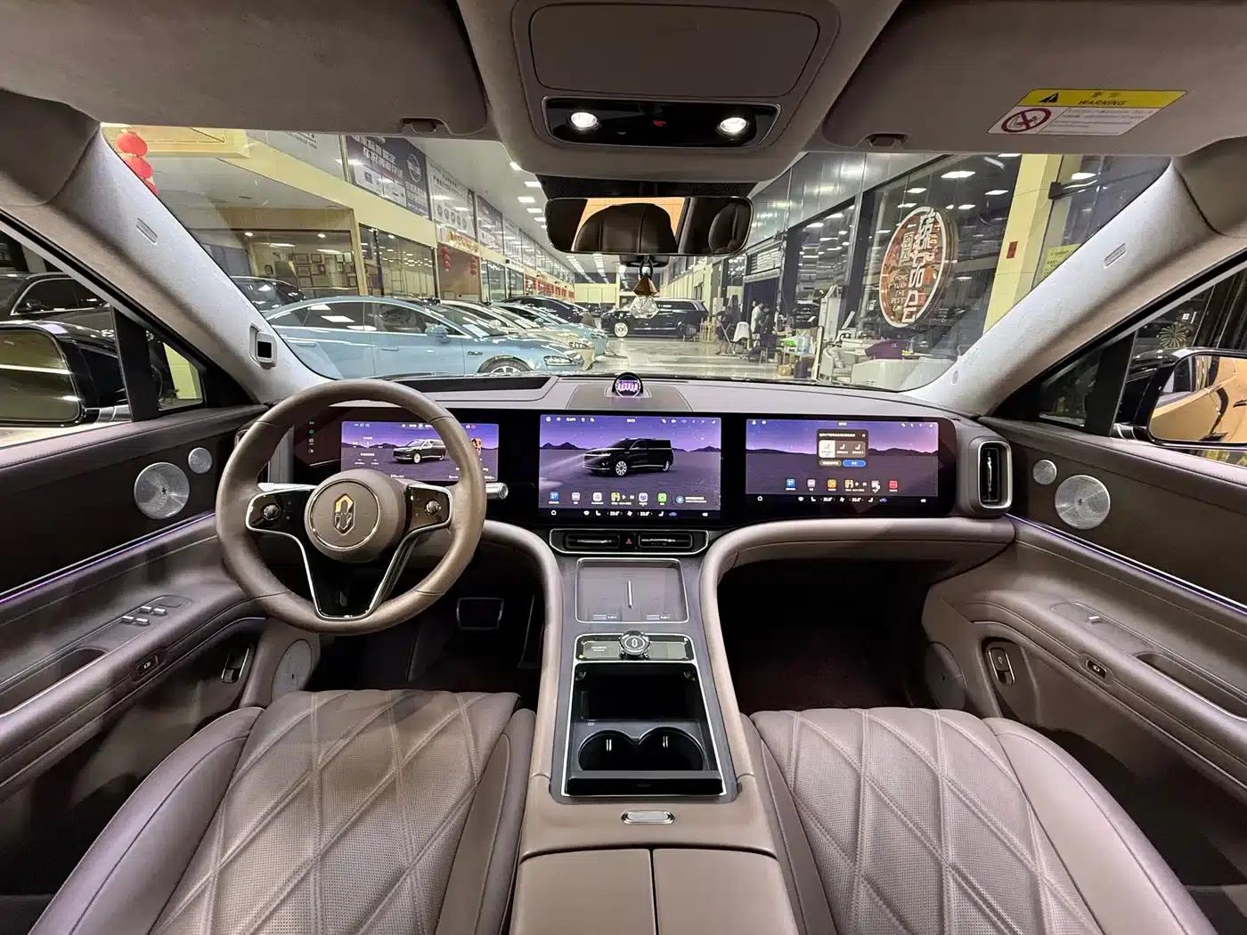Wenjie M9 2025 Ultra Extended Range Edition (52kWh, 6-seater, 192-line LiDAR) — миниатюра 5