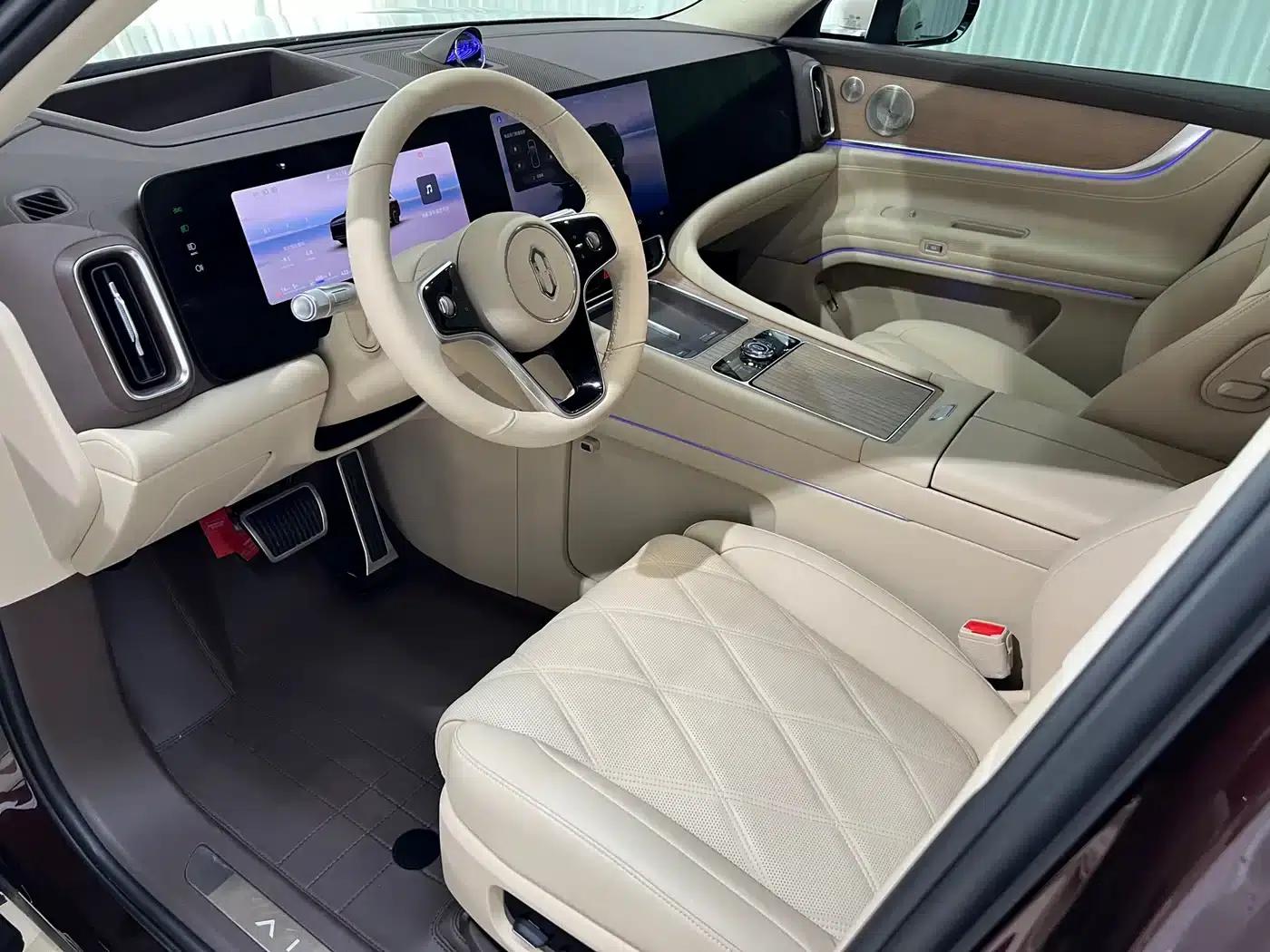 Wenjie M9 2025 Ultra Extended Range Edition 52kWh 6-Seat Version (192-line LiDAR) — миниатюра 7