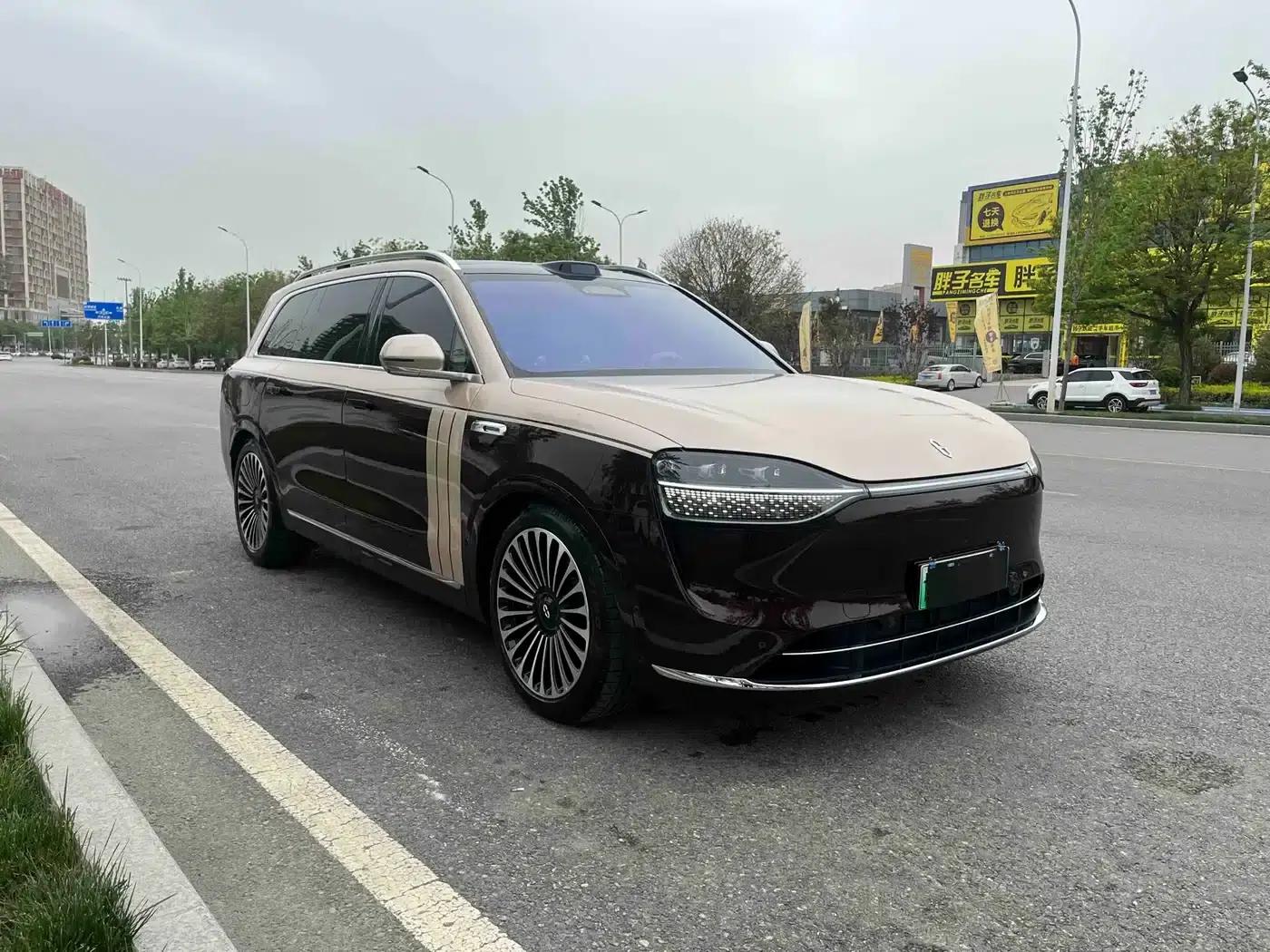 Wenjie M9 2025 Ultra Extended Range Edition (52kWh, 6-seater, 192-line LiDAR) — миниатюра 3