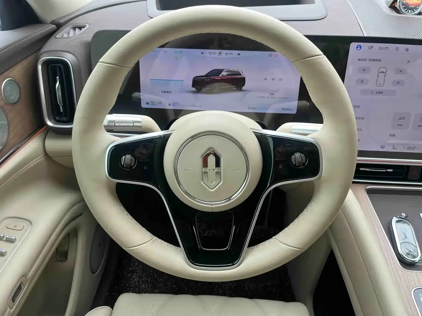 Wenjie M9 2025 Ultra Extended Range Edition (52kWh, 6-seater, 192-line LiDAR) — миниатюра 5
