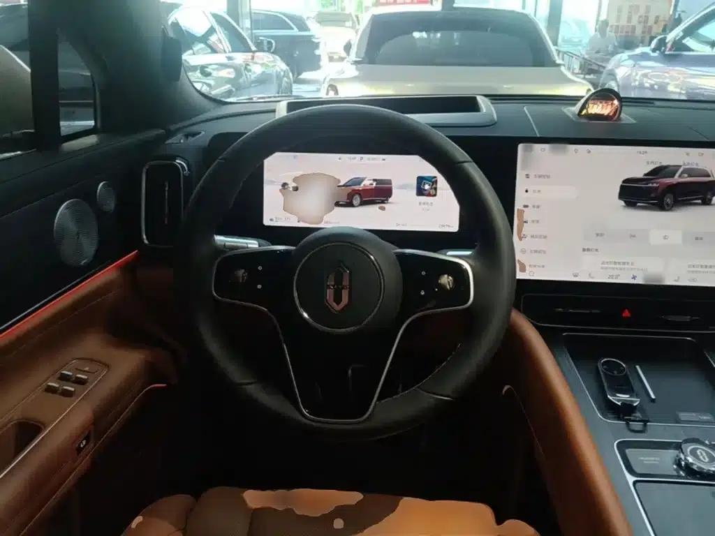 Wenjie M9 2025 Extended Range Max Edition 52kWh 6-Seat Version (192-line LiDAR) — миниатюра 7