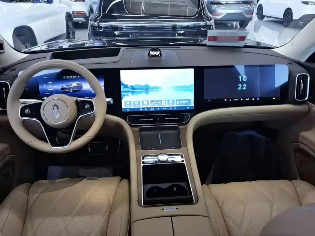 Wenjie M9 2025 Ultra Extended Range Edition 52kWh 6-Seat Version (192-line LiDAR) — миниатюра 10