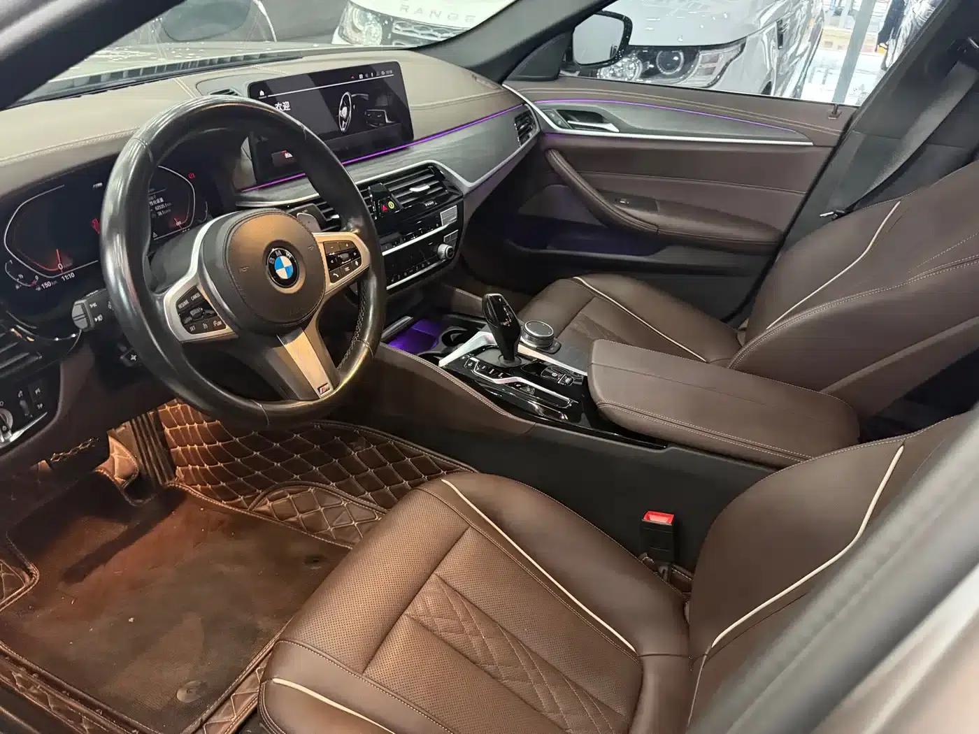 2021 BMW 5 Series 530Li Leading Edition M Sport Package — миниатюра 8