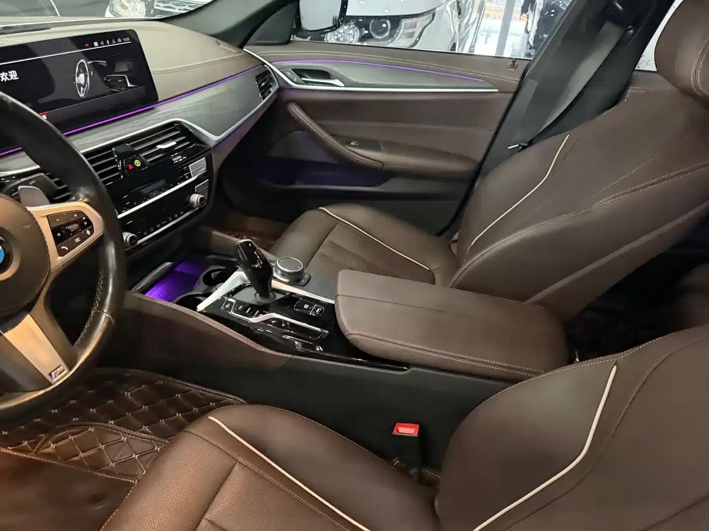 2021 BMW 5 Series 530Li Leading Edition M Sport Package — миниатюра 10