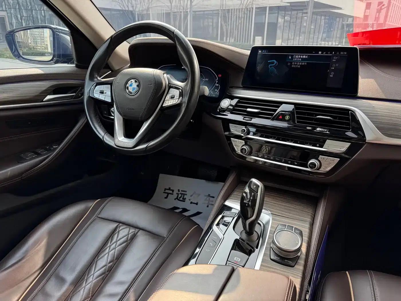 BMW 5 Series PHEV 2020 Mileage Upgrade Edition 530Le Luxury Package — миниатюра 19