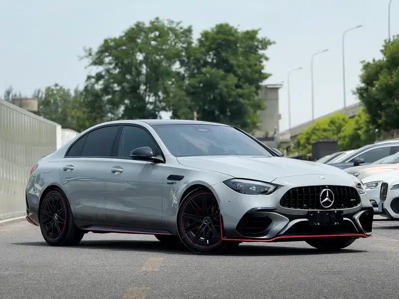 2024 Mercedes-Benz C-Class AMG PHEV AMG C 63 SE Performance F1 Special Edition — миниатюра 3