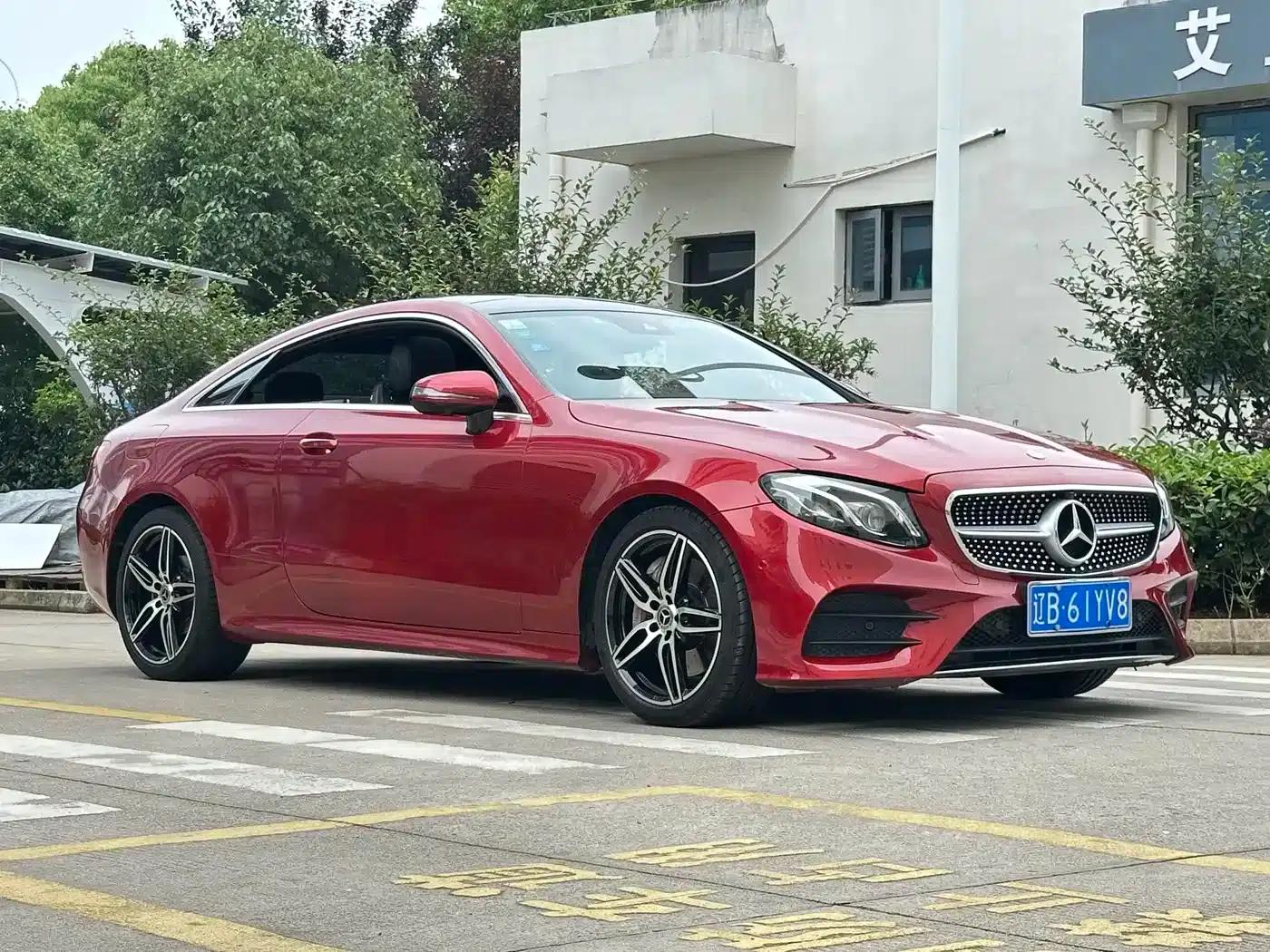 Imported Mercedes-Benz E-Class 2018 E 300 Coupe — миниатюра 2