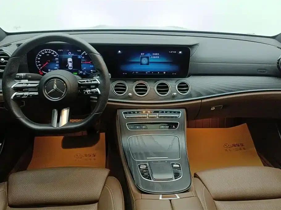 Mercedes-Benz E-Class PHEV 2022 Facelift E 350 e L Plug-in Hybrid Sports Sedan — миниатюра 12