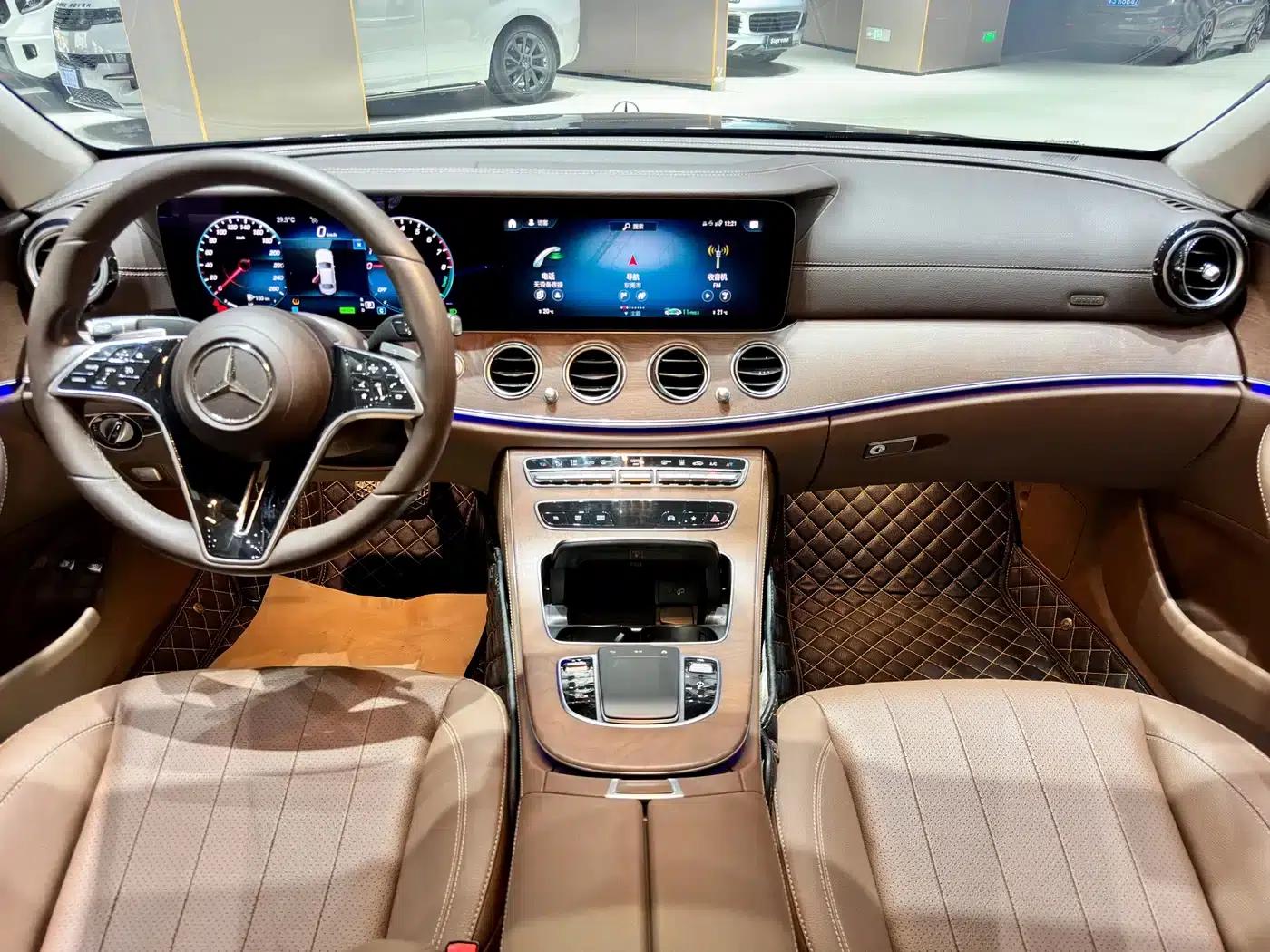 Mercedes-Benz E-Class PHEV 2021 E 350 e L Plug-in Hybrid Sedan — миниатюра 7