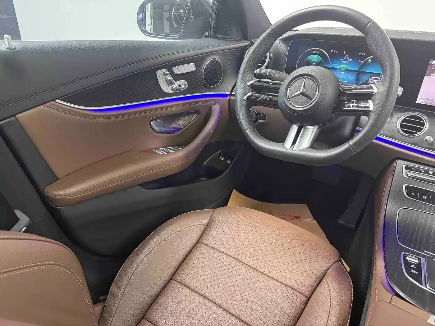 Mercedes-Benz E-Class PHEV 2023 E 350 e L Plug-in Hybrid Sports Sedan — миниатюра 10