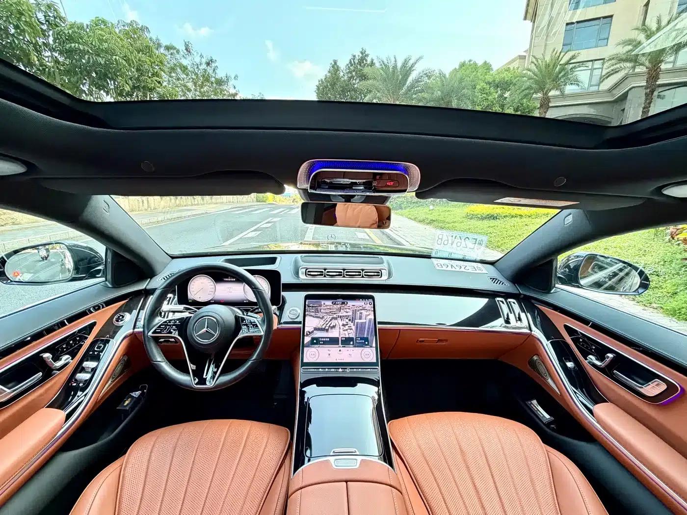 Mercedes-Benz S-Class PHEV 2023 Facelift S 450 e L Plug-in Hybrid Sedan — миниатюра 7