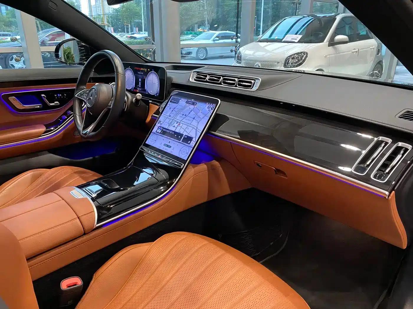 Mercedes-Benz S-Class PHEV 2024 S 450 e L Plug-in Hybrid Sedan — миниатюра 14