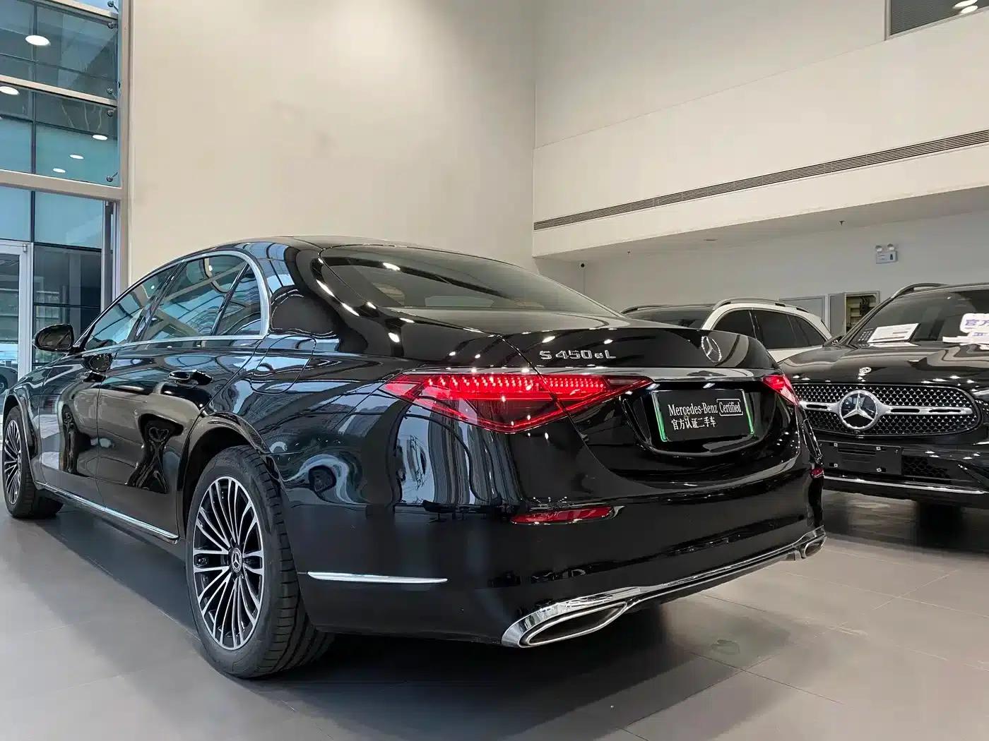 Mercedes-Benz S-Class PHEV 2024 S 450 e L Plug-in Hybrid Sedan — миниатюра 15