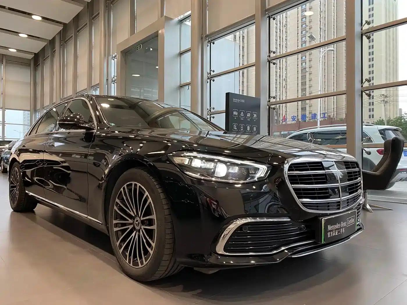 Mercedes-Benz S-Class PHEV 2024 S 450 e L Plug-in Hybrid Sedan — миниатюра 3