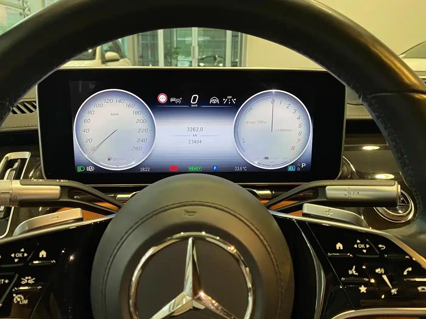 Mercedes-Benz S-Class PHEV 2024 S 450 e L Plug-in Hybrid Sedan — миниатюра 5