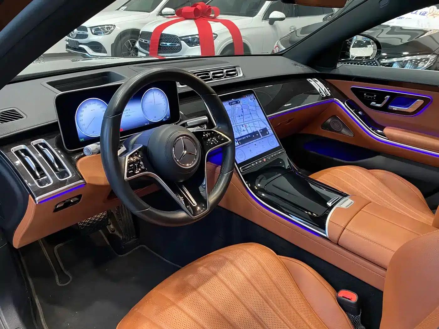 Mercedes-Benz S-Class PHEV 2024 S 450 e L Plug-in Hybrid Sedan — миниатюра 6