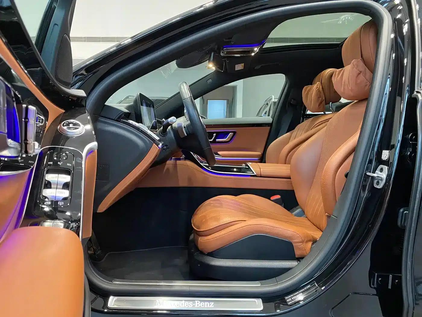 Mercedes-Benz S-Class PHEV 2024 S 450 e L Plug-in Hybrid Sedan — миниатюра 7