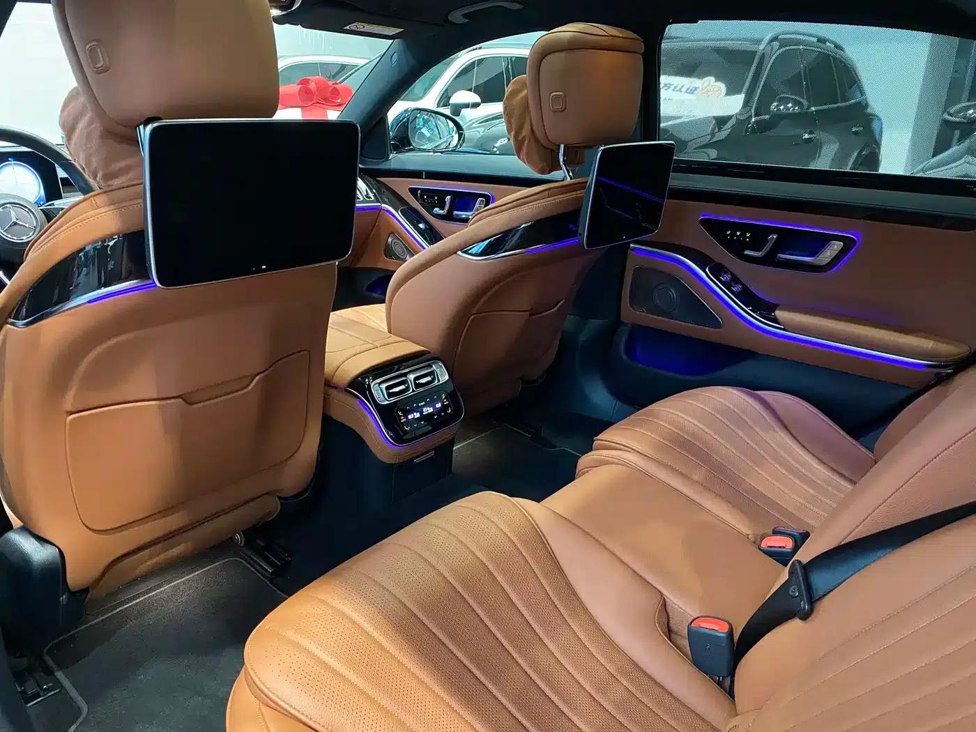 Mercedes-Benz S-Class PHEV 2024 S 450 e L Plug-in Hybrid Sedan — миниатюра 8