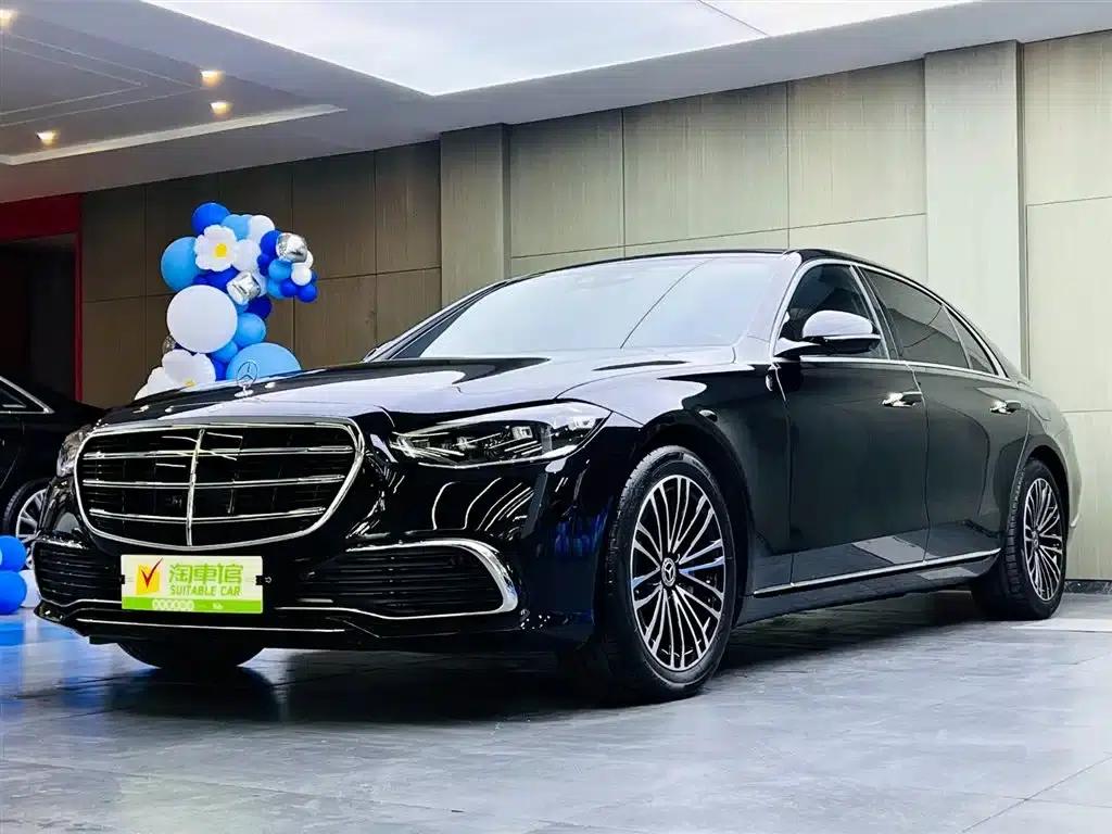 Mercedes-Benz S-Class PHEV 2023 S 450 e L Plug-in Hybrid Sedan — миниатюра 1