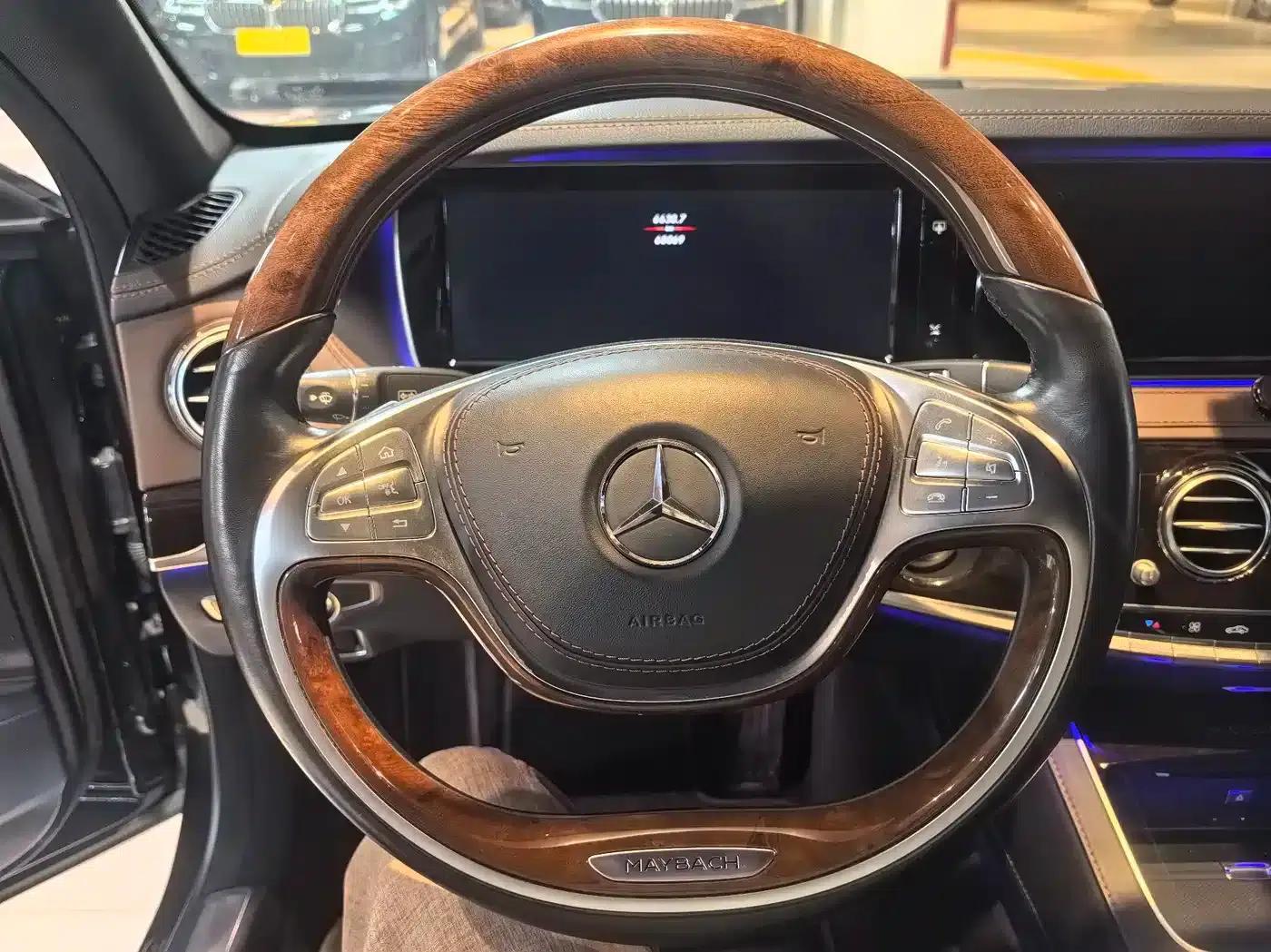 Maybach S-Class 2017 S 400 4MATIC — миниатюра 6