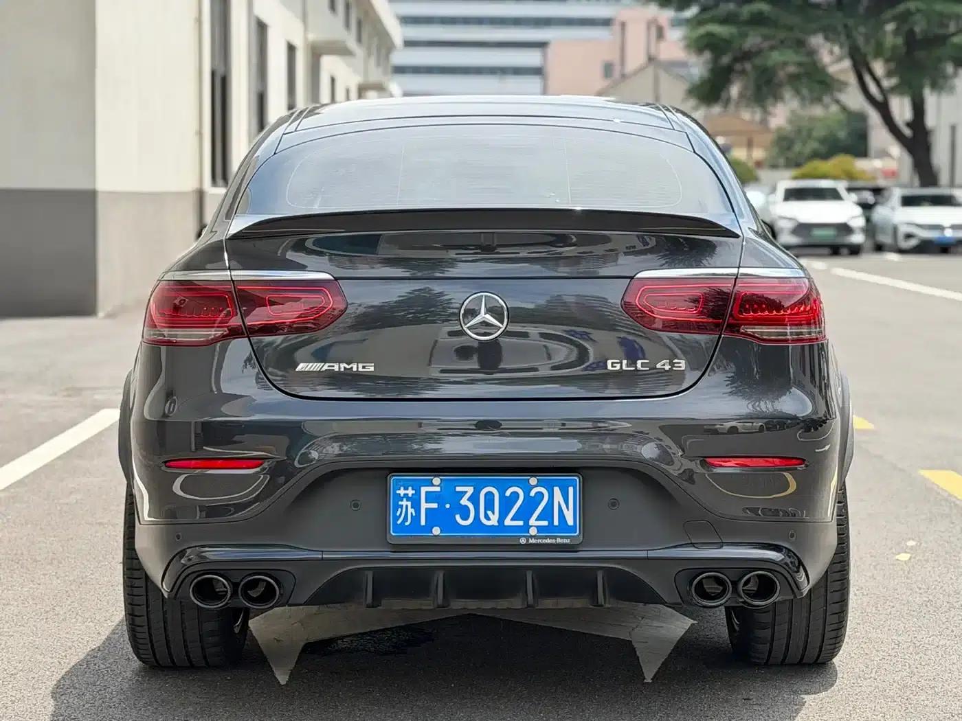 Mercedes-Benz GLC Coupe AMG 2022 AMG GLC 43 4MATIC Coupe SUV — миниатюра 4