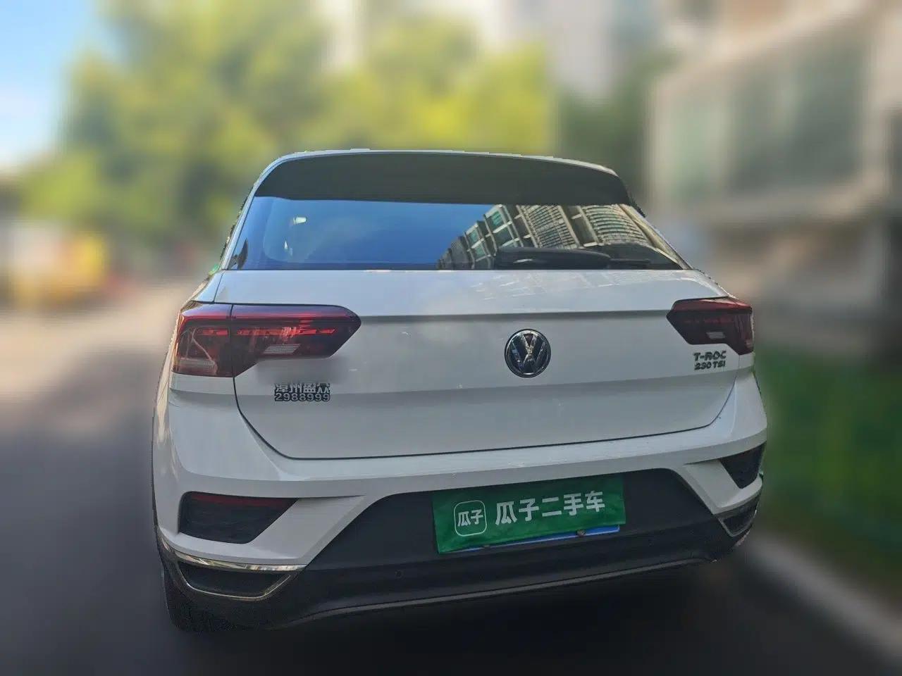 Volkswagen T-ROC 2018 230TSI DSG Two-Wheel Drive Advanced Version China V Standard — миниатюра 5