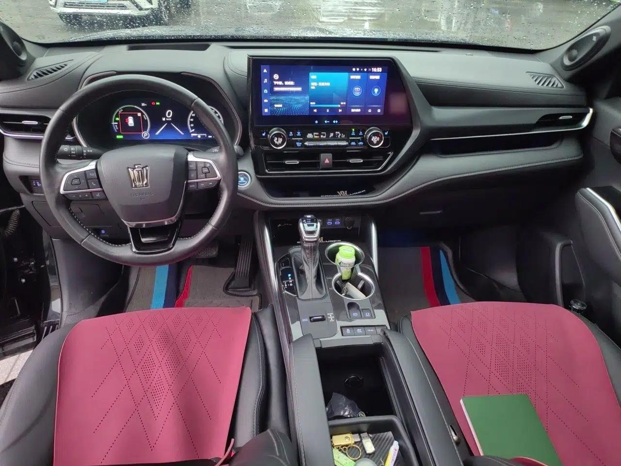 Toyota Crown Kluger 2021 2.5L HEV Four-Wheel Drive Premium Edition — миниатюра 9