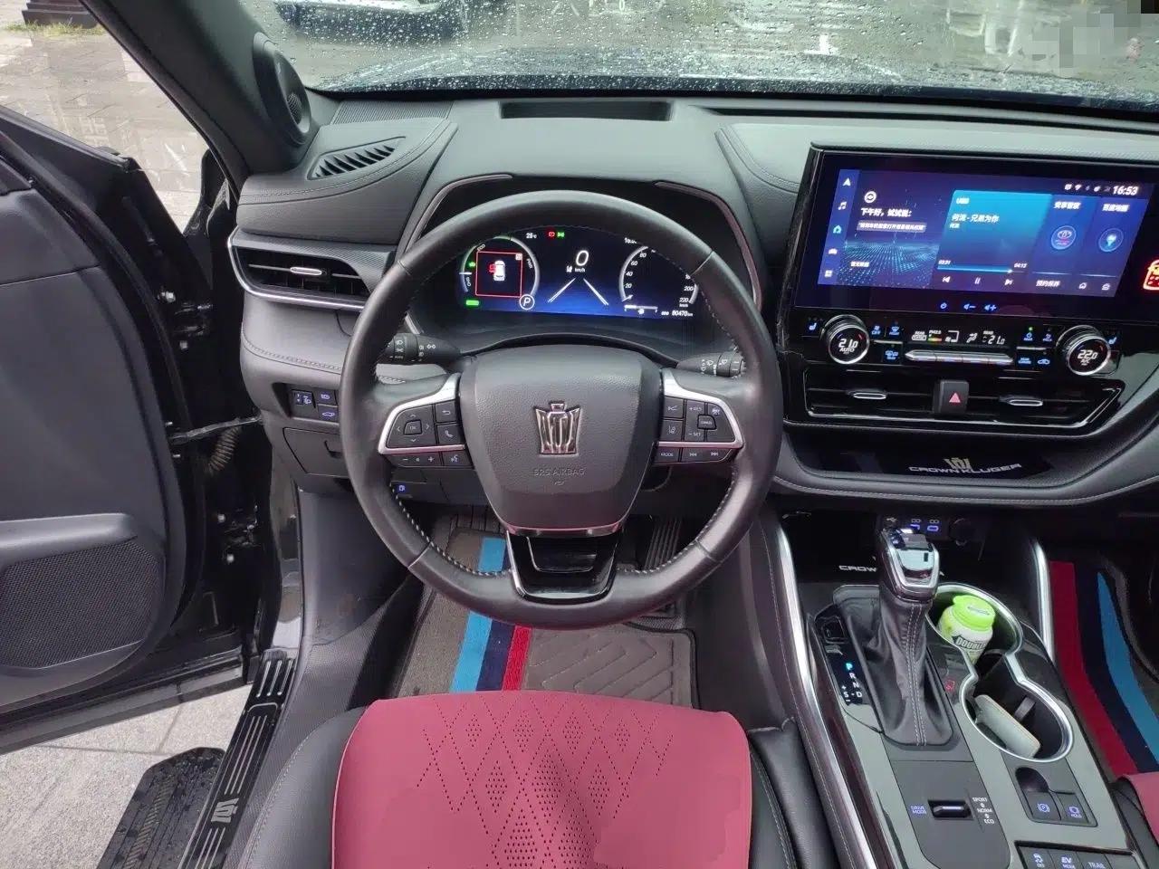 Toyota Crown Kluger 2021 2.5L HEV Four-Wheel Drive Premium Edition — миниатюра 10