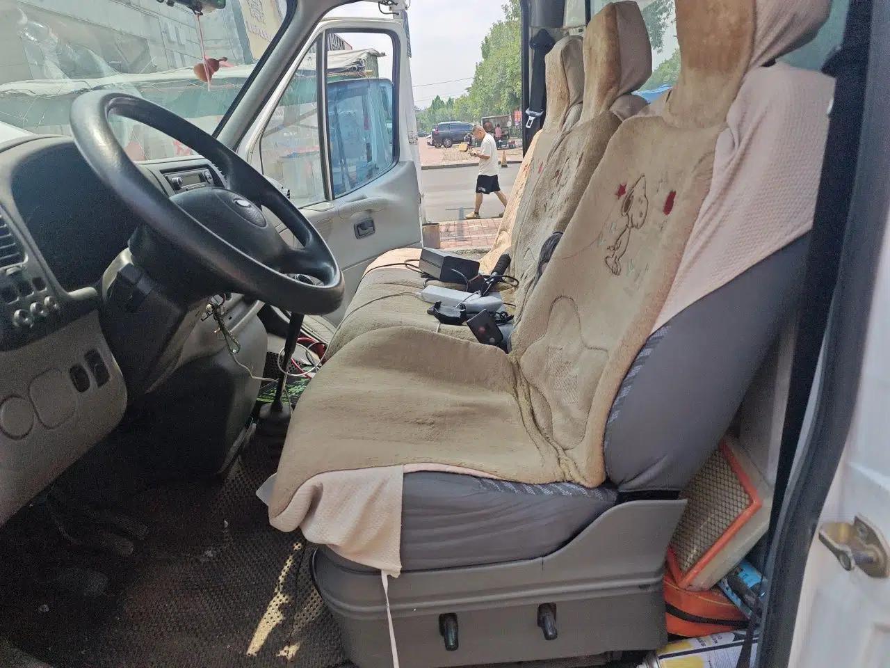 Ford Classic Transit 2013 2.8T Refurbished Diesel Ice-White Logistics Vehicle Long Wheelbase Mid-Roof Model JX493ZLQ4 — миниатюра 15