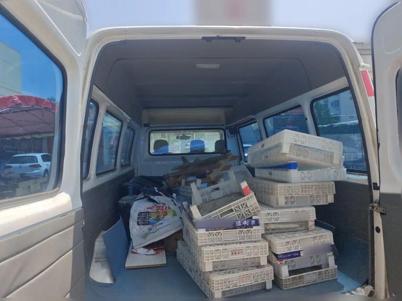 Ford Classic Transit 2013 2.8T Refurbished Diesel Ice-White Logistics Vehicle Long Wheelbase Mid-Roof Model JX493ZLQ4 — миниатюра 19
