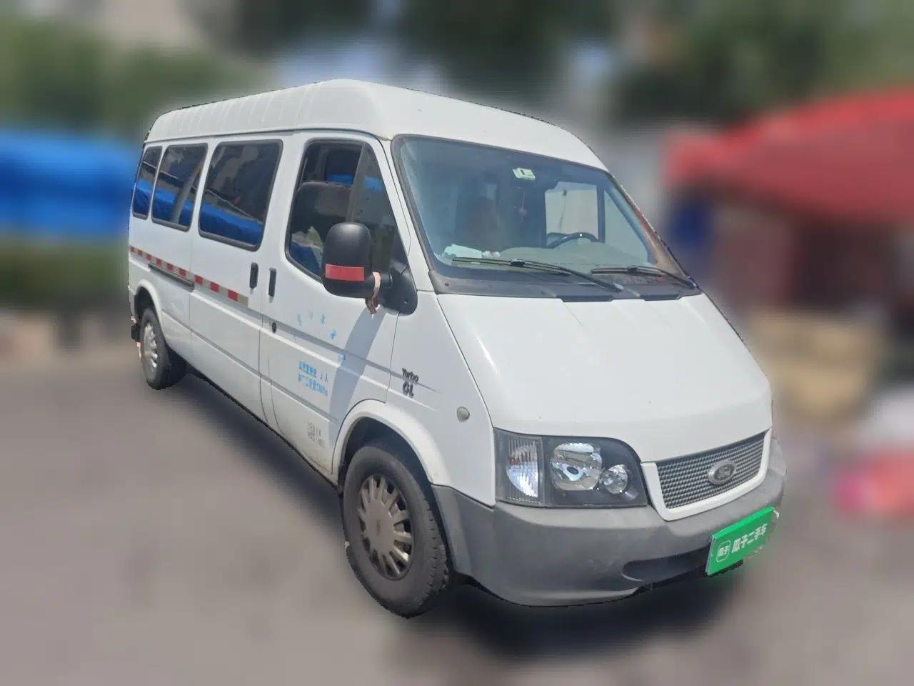 Ford Classic Transit 2013 2.8T Refurbished Diesel Ice-White Logistics Vehicle Long Wheelbase Mid-Roof Model JX493ZLQ4 — миниатюра 3