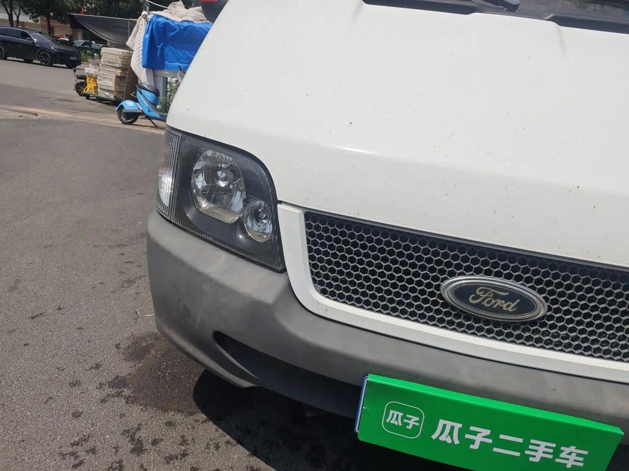 Ford Classic Transit 2013 2.8T Refurbished Diesel Ice-White Logistics Vehicle Long Wheelbase Mid-Roof Model JX493ZLQ4 — миниатюра 7