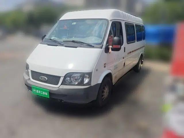 Ford Classic Transit 2013 2.8T Refurbished Diesel Ice-White Logistics Vehicle Long Wheelbase Mid-Roof Model JX493ZLQ4