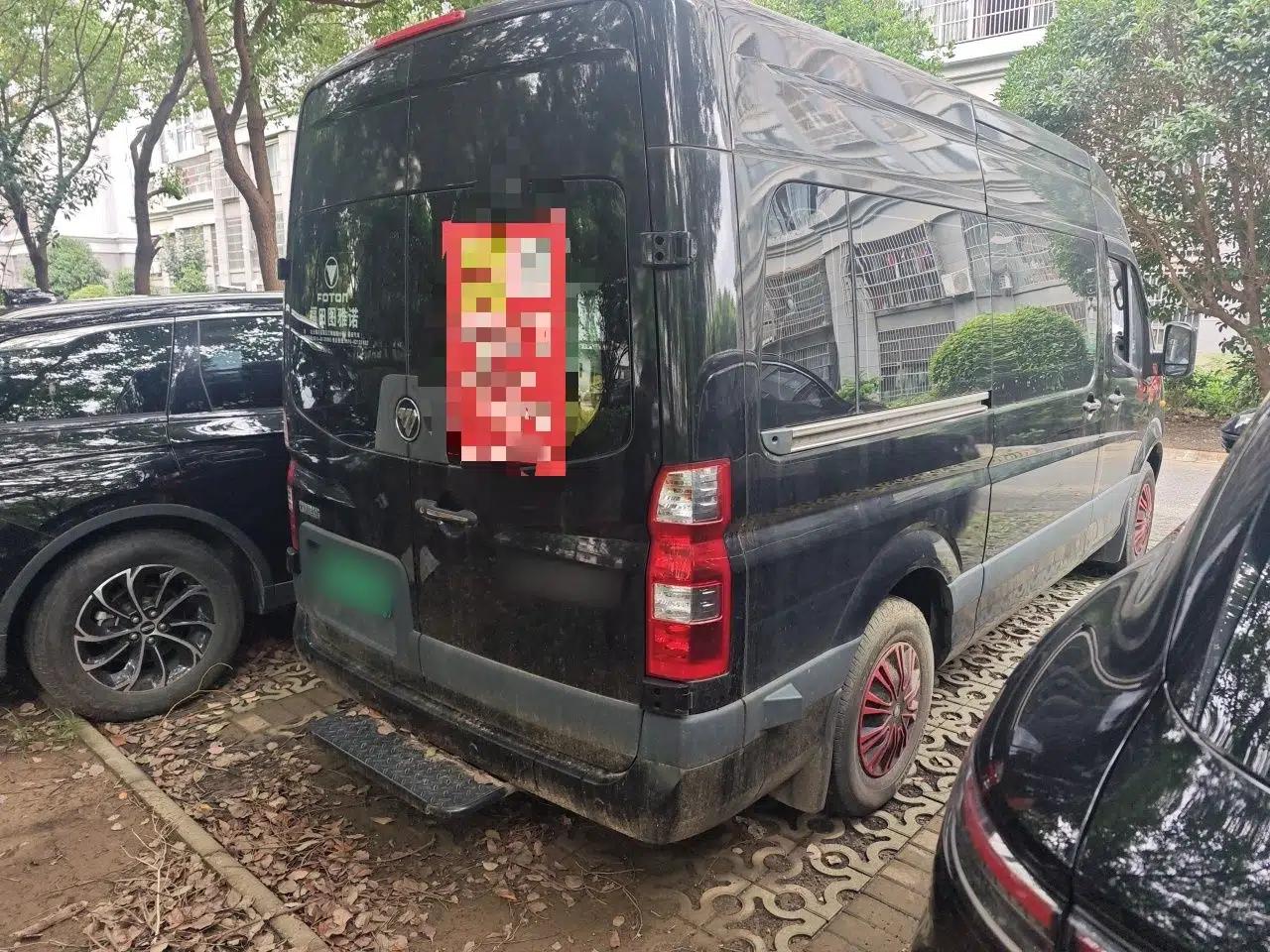 Foton Toano 2023 2.0T Manual Jixiang Long Wheelbase Mid-Top Rear Single Tire 7/9-Seater — миниатюра 6